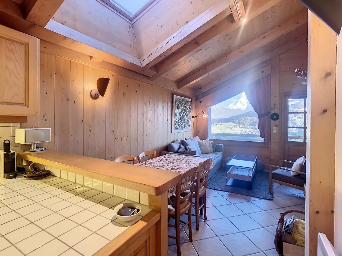 Duplex 4 Pieces Avec Parking Et Wifi Au Pied Des Pistes - Fr-1-560-83 Apartment Combloux 0*,