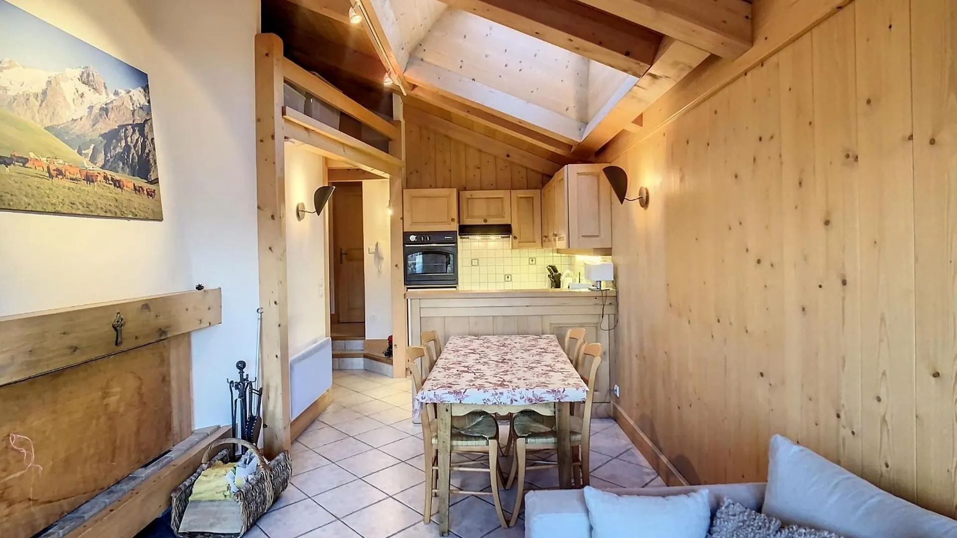 Duplex 4 Pieces Avec Parking Et Wifi Au Pied Des Pistes - Fr-1-560-83 Apartment Combloux France